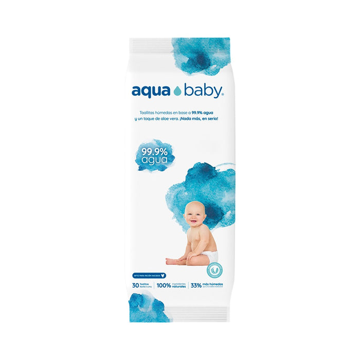 Toallitas Húmedas Aqua Baby 30 Unidades