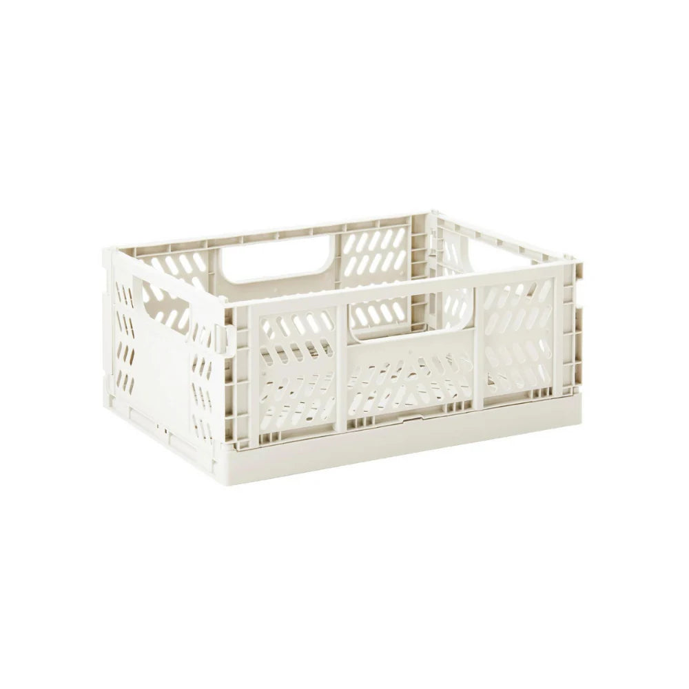 Caja Plegable Moderna Mediana Crema