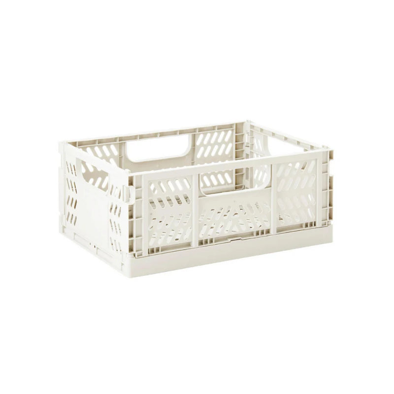 Caja Plegable Moderna Mediana Crema