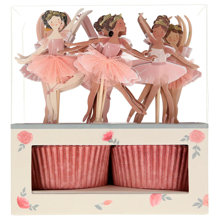 Kit para cupcakes - bailarinas de ballet