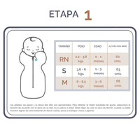 Swaddle UP™ Etapa 1 – TOG 1.0 – Dusty Blue