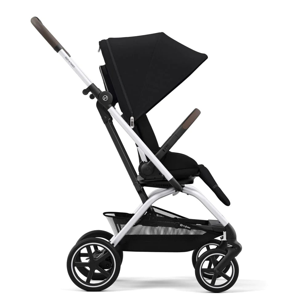 Travel System Eezy S Twist Plus + Aton S2 + Base Cybex Moon Black SLV