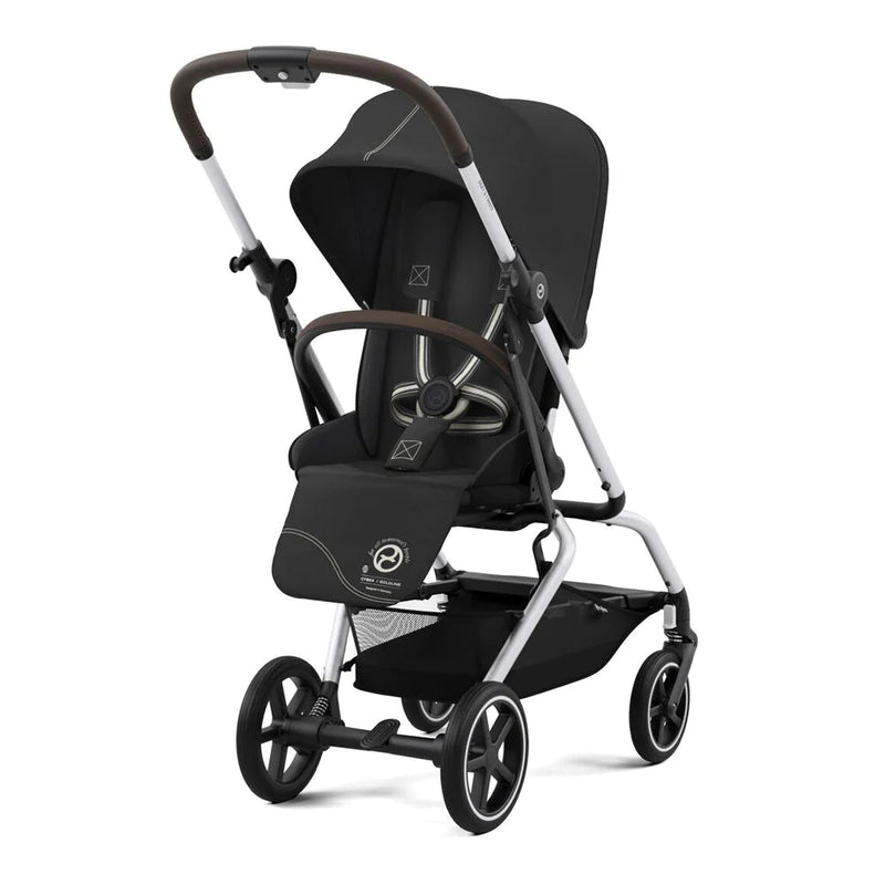 Travel System Eezy S Twist Plus + Aton S2 + Base Cybex Moon Black SLV