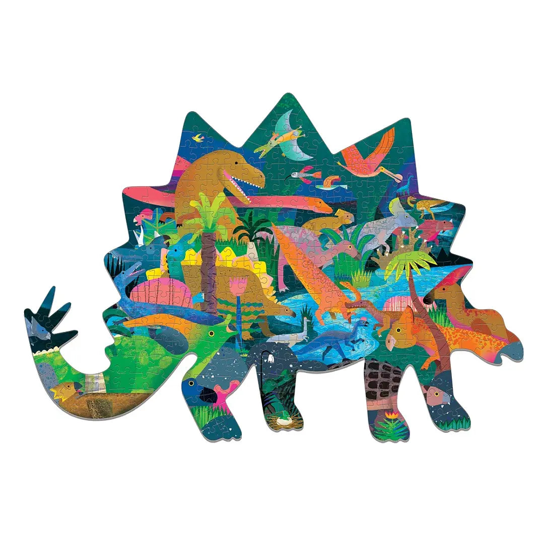 Puzzle 300pcs con forma Dinosaurios