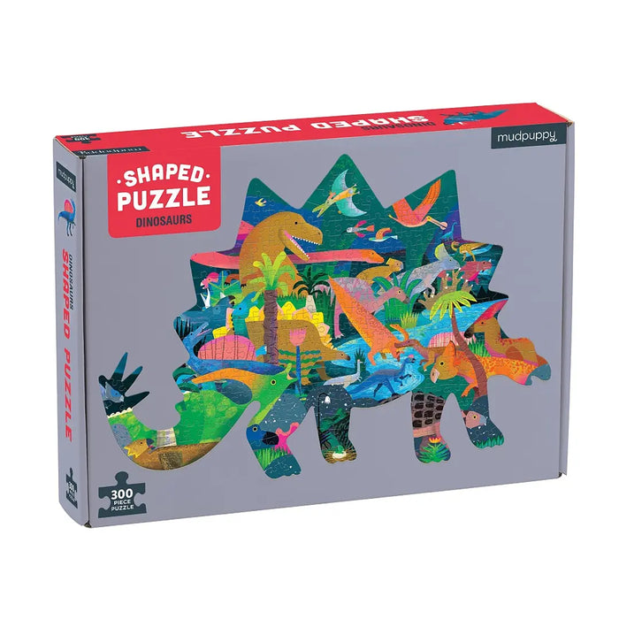 Puzzle 300pcs con forma Dinosaurios