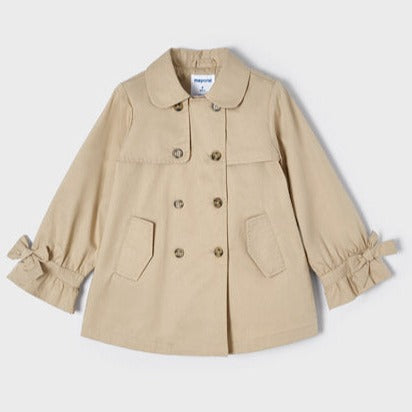 Impermeable Beige Plizado