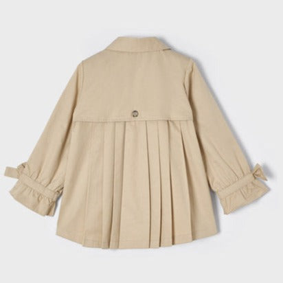 Impermeable Beige Plizado