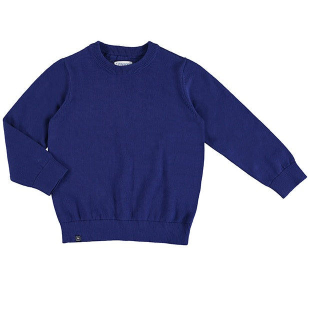 Jersey algodón básico Azul