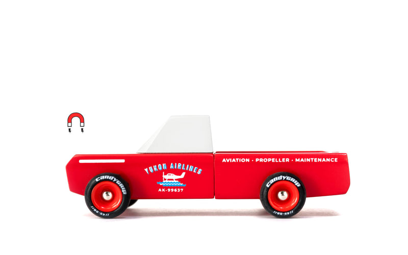 auto de madera NEW Longhorn Red